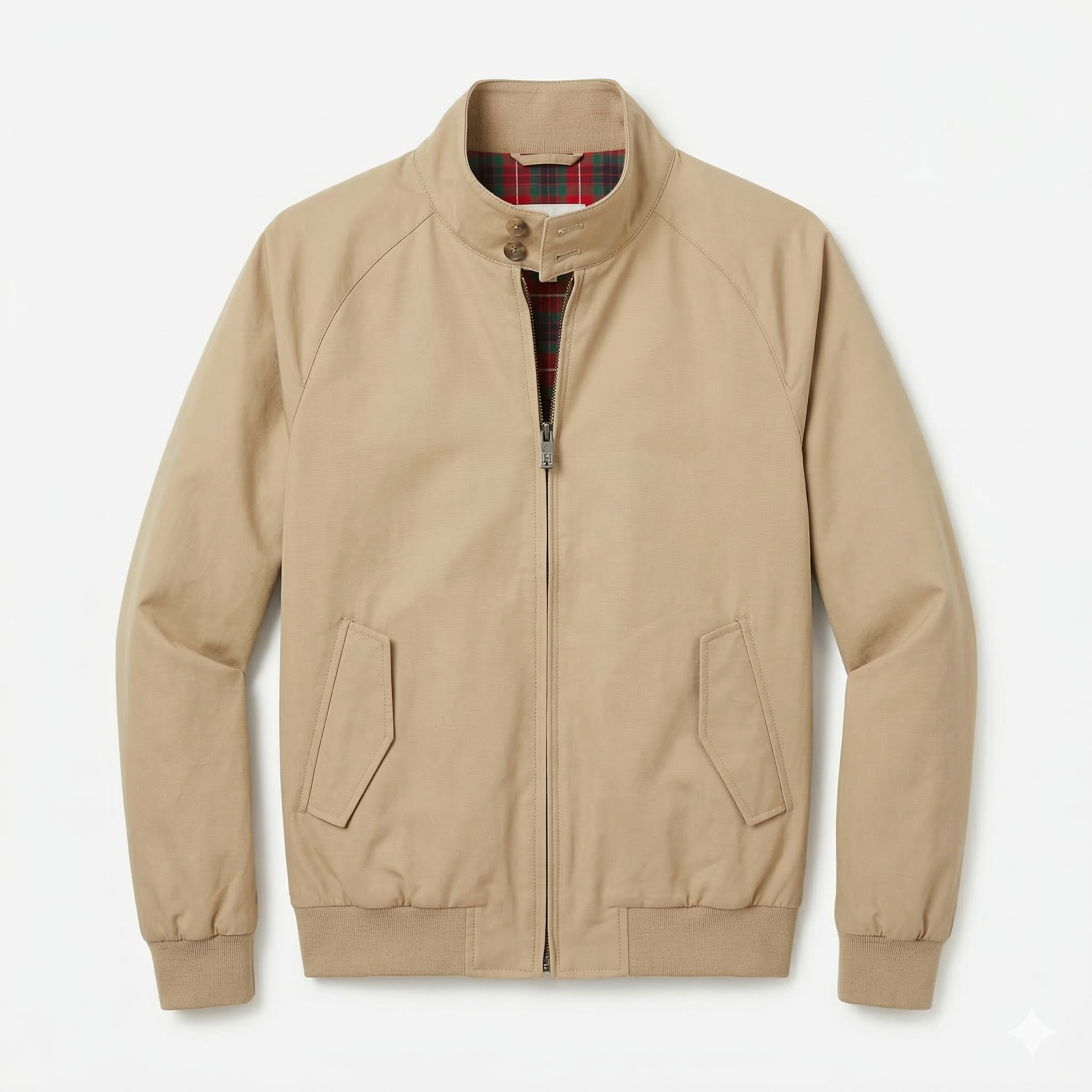 Classic Harrington Jacket - Tan