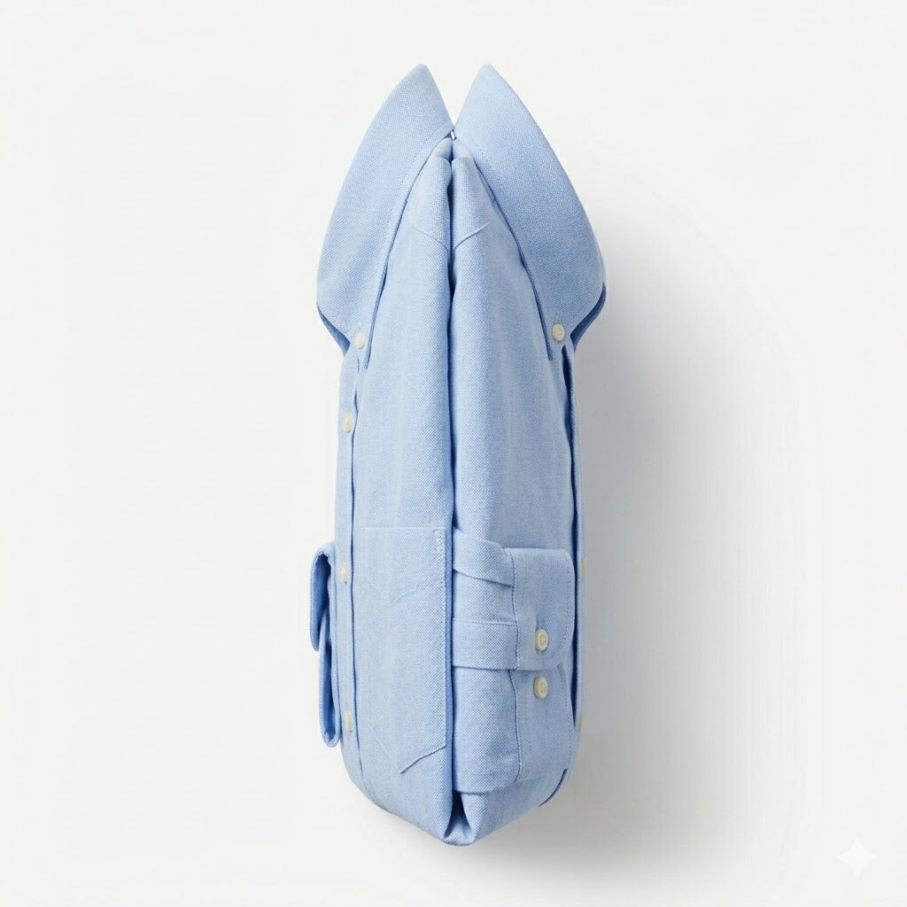 Classic Button-Down Oxford Shirt - Light Blue